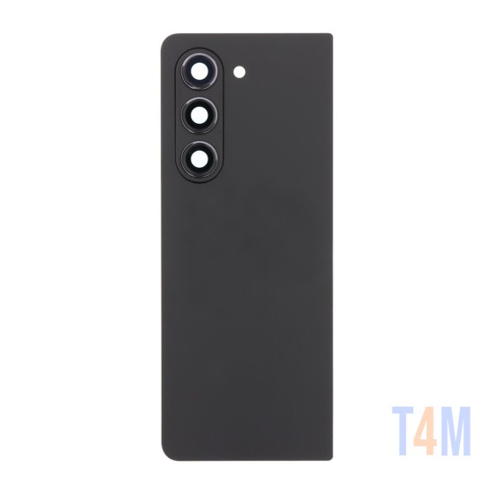 Tampa Traseira+Lente da Câmera Samsung Galaxy Z Fold 5/F946 Preto Fantasma